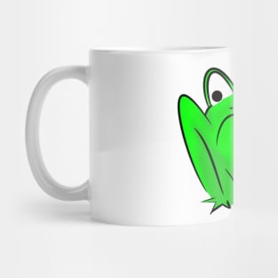 Grumpy frog Mug